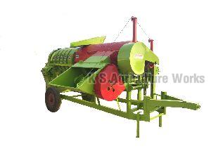 Multicrop thresher with side tokri