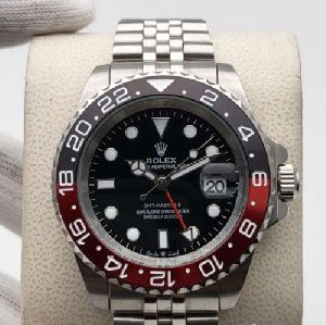 Rolex GMT Master II Red & Black Bezel First Copy Watch