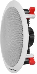 powerlink 6-inch 10-watt wired flush mount ceiling speakers