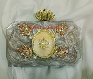 Resin Clutch Bag