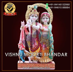 Radha Krishna Yugal Marble murti