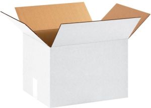 White carton boxes