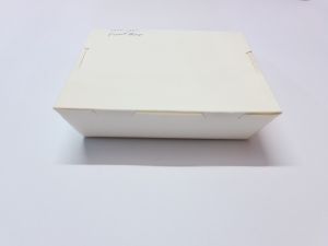 White Paper Food Box