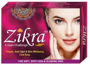 Zikra Pimple Dark Spot Skin Whitening Soap-75 gm