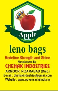 Onion Packing Leno Bags