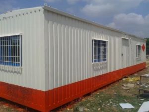 10x20x8.6 Mild Steel Portable Office Side Cabin