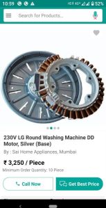 LG Washing Machine Direct Drive Motor