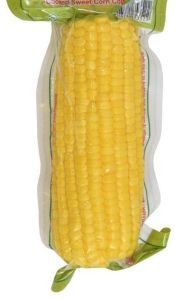 cooked sweet corn cob