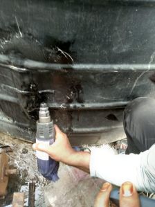 sintex plastic water tanks repair service