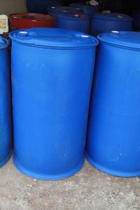 plastic blue 200 litre drum