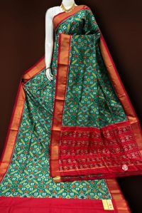 Pochampally Ikkat Pure Silk Saree