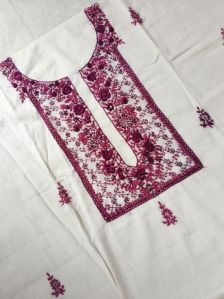 Unstitched Ladies Embroidered Kurti