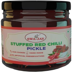 Swa-Jay Stuffed Red Chilli Pickle