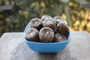 fresh coconut peda