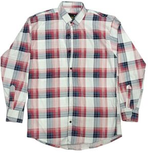 men casual shirt red check shirt