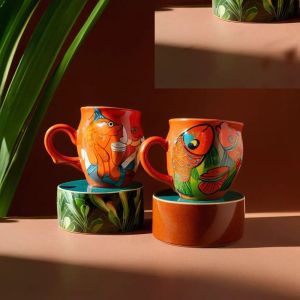 designers duo cups handmade mugs