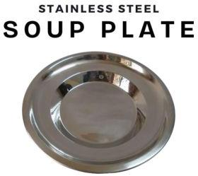 Stainless Steel Soup Plates