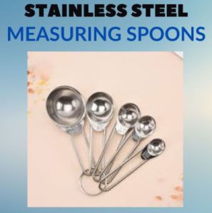 steel measuring spoon