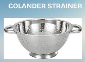 xoxo colander strainer