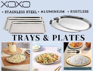 xoxo ss plates trays