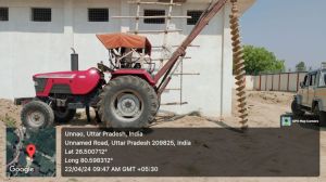 tractor mounted drilling rig service