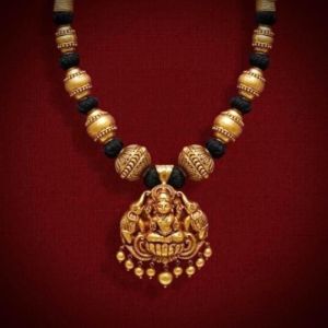 Beaded Laxmi Necklace