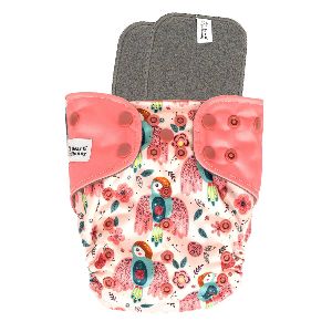 Flora and Fauna Reusable Cloth Diaper