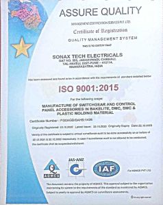 ISO Certificate