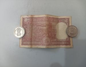 Old 2 rupees note