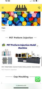 Preform injection machines