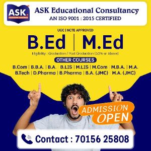 B.Ed Admission Counseling