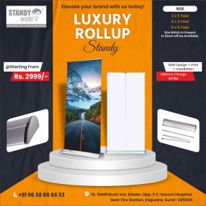 luxury rollup standee