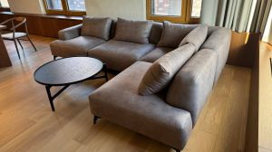 Leather Sofa Set