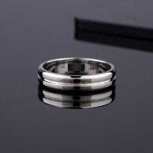 White Gold Wedding Band