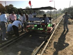 LAKSHMI BRAND POWERED MATERIAL TROLLEY