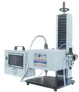 Vertical Dot Peen Marking Machine With Display