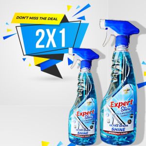 expert shine glass cleaner