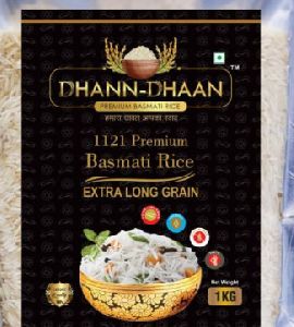 Dhann Dhaan 1121 Premium Basmati Rice 1 Kg