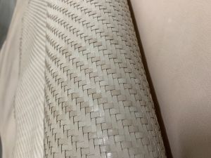 woven leather mats