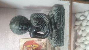 buddha green stone statue