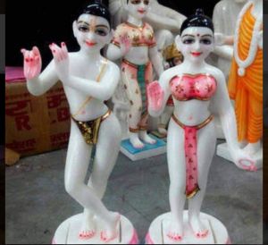 Marble Radha Krishna Moorti