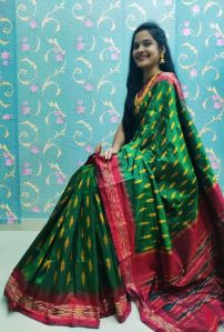 Pochampally HANDLOOM Pattu Sarees