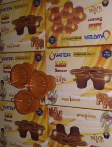 Water sensor led diyas