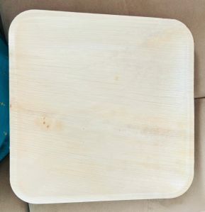 10 square areca plate