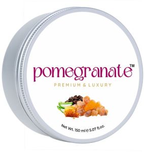 pomegranate Frankincense essential oil and coffee blended face/body scrub