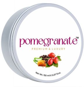 pomegranate Rosehip essential oil and coffee blended face/body scrub