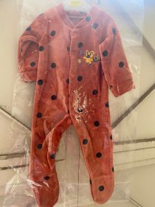 Velvet Baby Sleep Suit