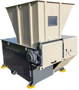 Single Shaft MSW Waste Shredder Machine