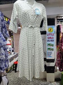 Cotton Midi Dress