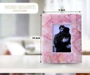 Rose Quartz Photo Frame